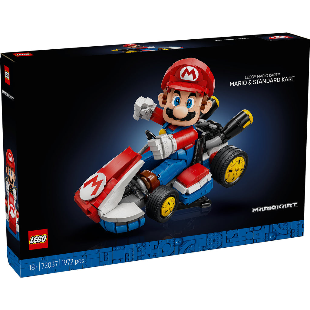 LEGO® Super Mario™: Mario Kart™ – Mario & Standard Kart - Mô hình Lắp ráp Xe Đua Nintendo 72037 - Hình ảnh sản phẩm