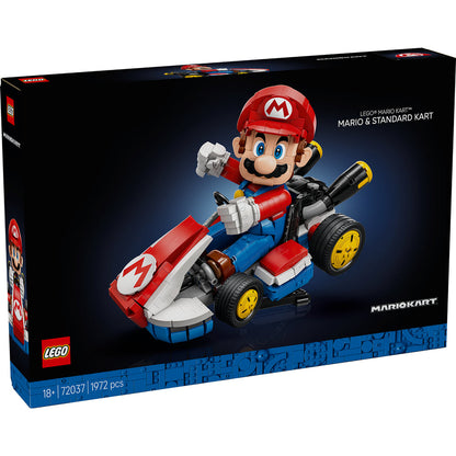 LEGO® Super Mario™: Mario Kart™ – Mario & Standard Kart - Mô hình Lắp ráp Xe Đua Nintendo 72037 - Hình ảnh sản phẩm