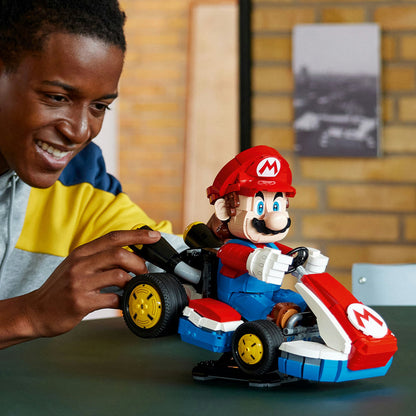 LEGO® Super Mario™: Mario Kart™ – Mario & Standard Kart - Mô hình Lắp ráp Xe Đua Nintendo 72037 - Hình ảnh bổ sung 6