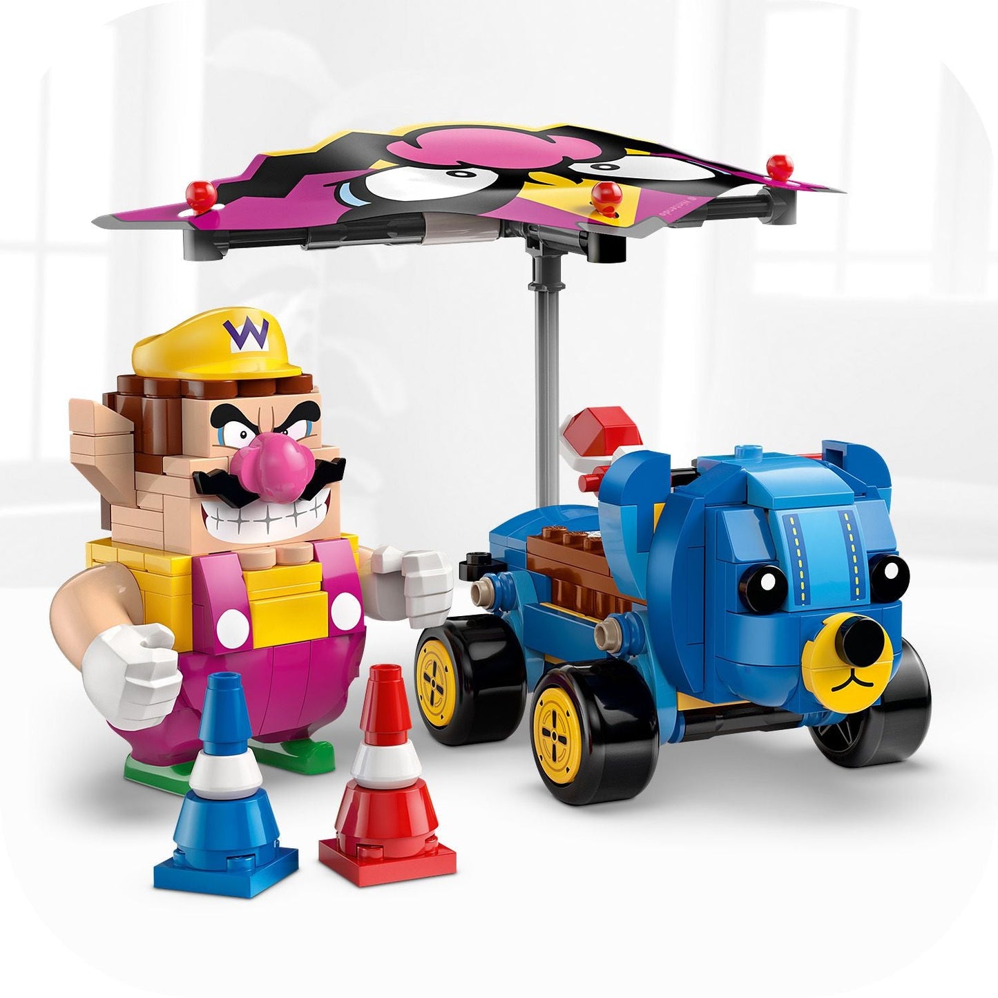 LEGO® Super Mario™ Mario Kart™ – Wario & King Boo - Đồ Chơi Lắp Ráp Xe Đua Badwagon & Teddy Buggy 72038