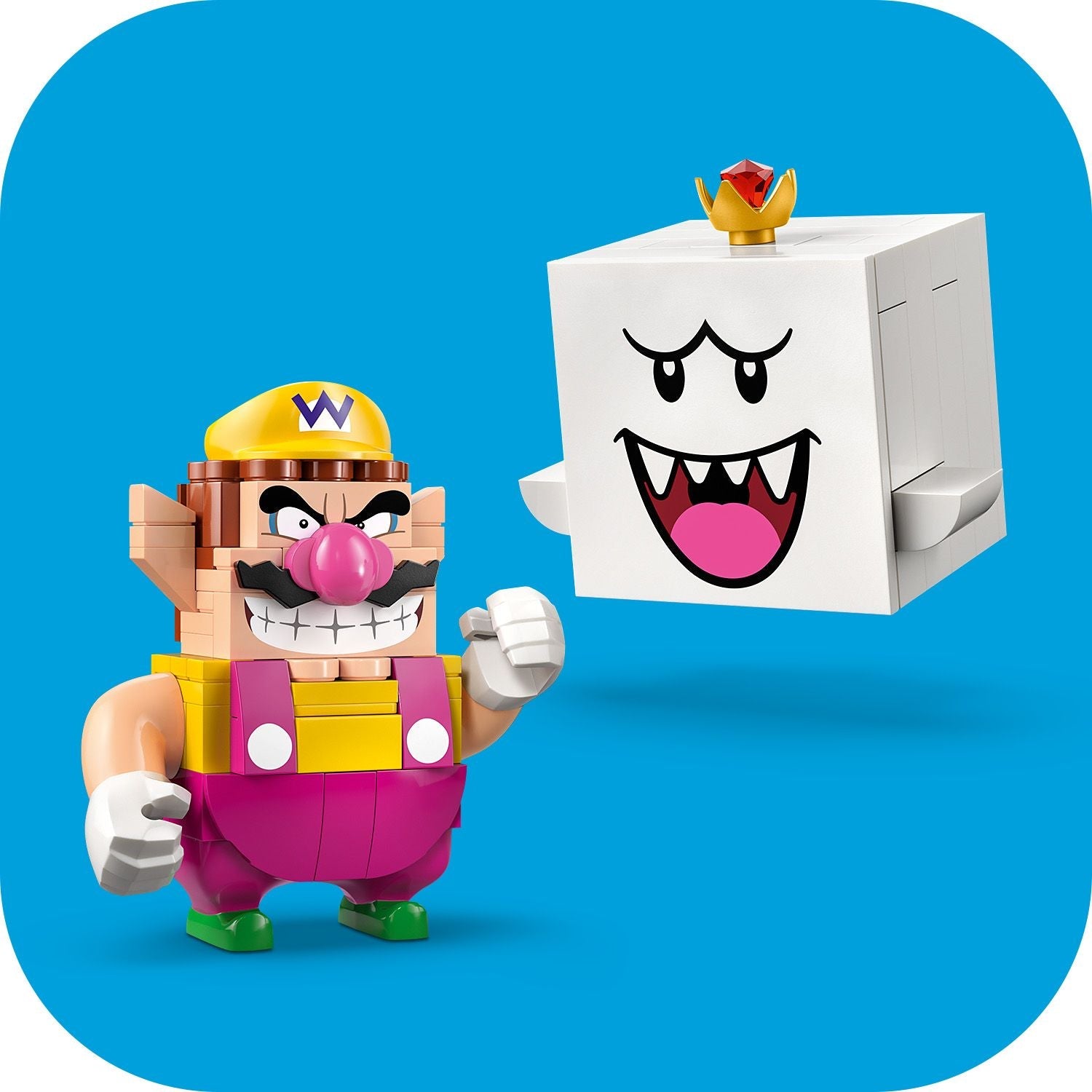 LEGO® Super Mario™ Mario Kart™ – Wario & King Boo - Đồ Chơi Lắp Ráp Xe Đua Badwagon & Teddy Buggy 72038 LEGO - ảnh 6 - LEGO