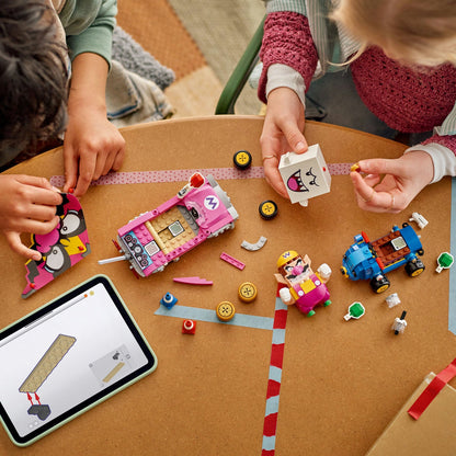LEGO® Super Mario™ Mario Kart™ – Wario & King Boo - Đồ Chơi Lắp Ráp Xe Đua Badwagon & Teddy Buggy 72038 - Hình ảnh bổ sung 5