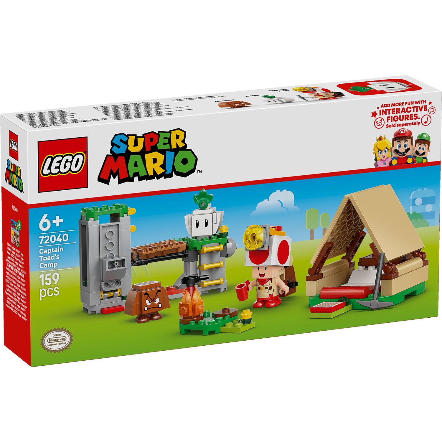 LEGO® Super Mario™ Captain Toad's Camp - Đồ chơi lắp ráp Trại Captain Toad - LEGO 72040 - Hình ảnh sản phẩm