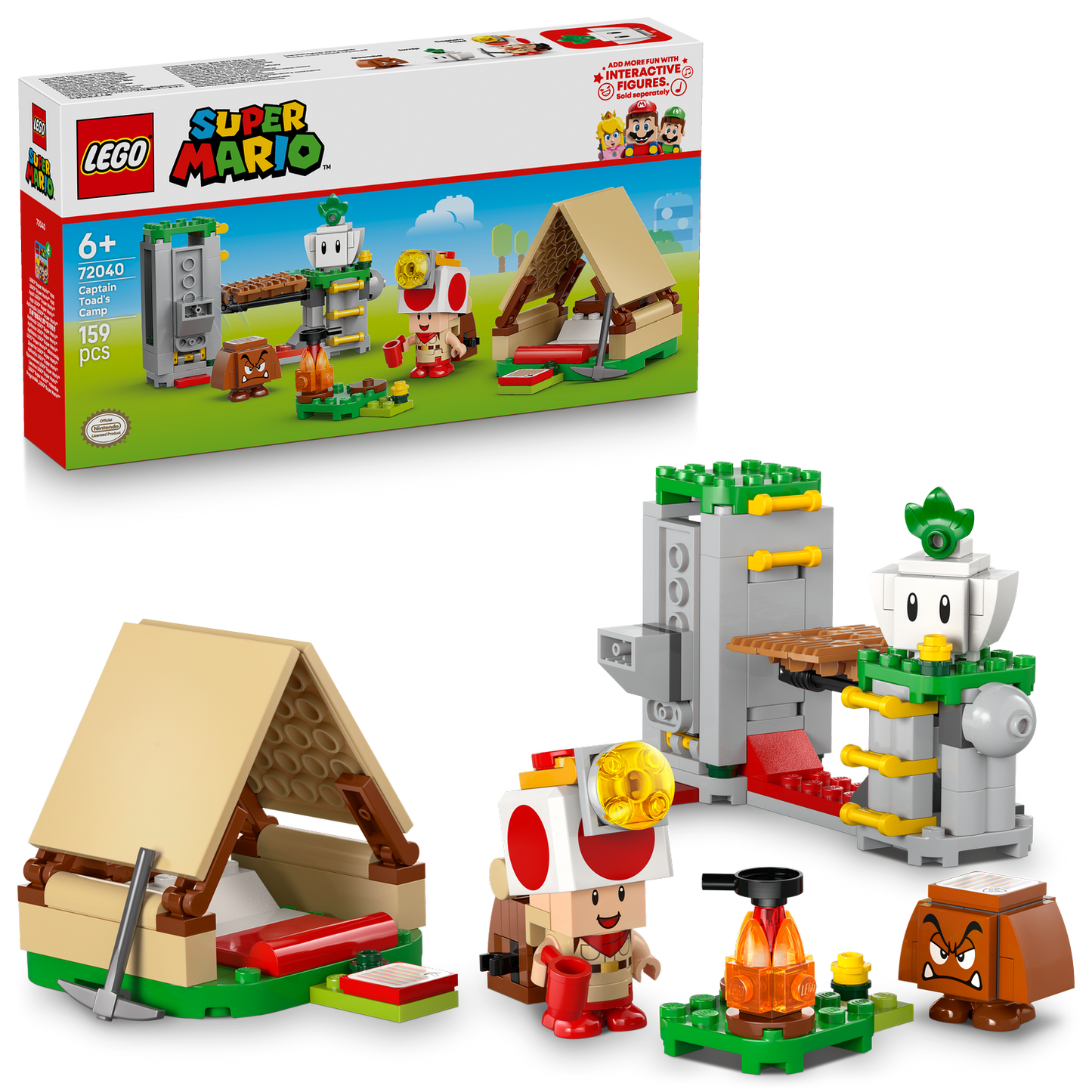 LEGO® Super Mario™ Captain Toad's Camp - Đồ chơi lắp ráp Trại Captain Toad - LEGO 72040 LEGO - ảnh 7 - LEGO Building Sets