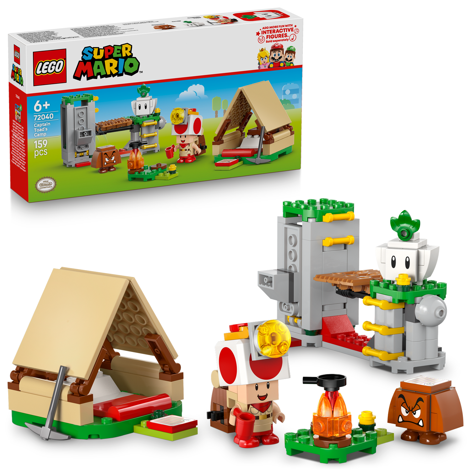LEGO® Super Mario™ Captain Toad's Camp - Đồ chơi lắp ráp Trại Captain Toad - LEGO 72040 LEGO - ảnh 7 - LEGO Building Sets