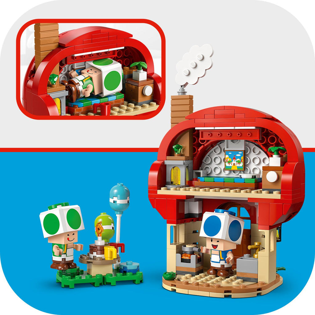 LEGO® Super Mario™ Party at Toad's House - Đồ Chơi Lắp Ráp Bữa Tiệc Tại Nhà Toad - LEGO 72041 - Hình ảnh bổ sung 6