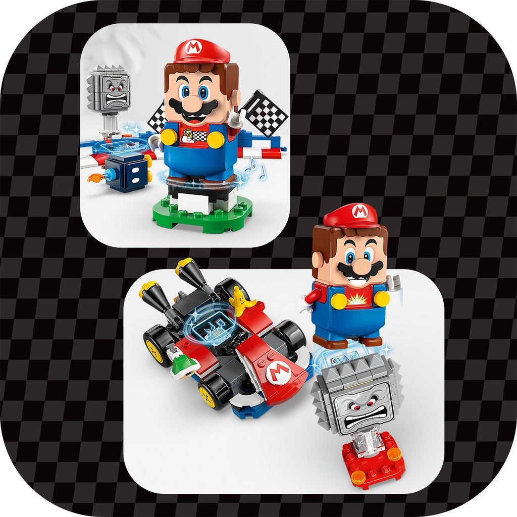 LEGO® Super Mario™: Mario Kart™ – Interactive LEGO® Mario™ & Standard Kart - Đồ Chơi Lắp Ráp Xe Đua Tương Tác LEGO 72043 LEGO