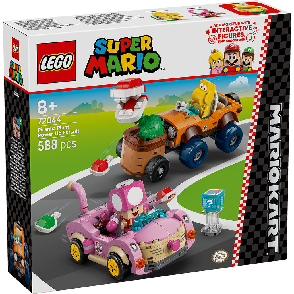 LEGO® Super Mario™: Mario Kart™ – Piranha Plant Power-Up Pursuit - Đồ Chơi Lắp Ráp Xe Đua Mario Kart LEGO 72044 - Hình ảnh sản phẩm