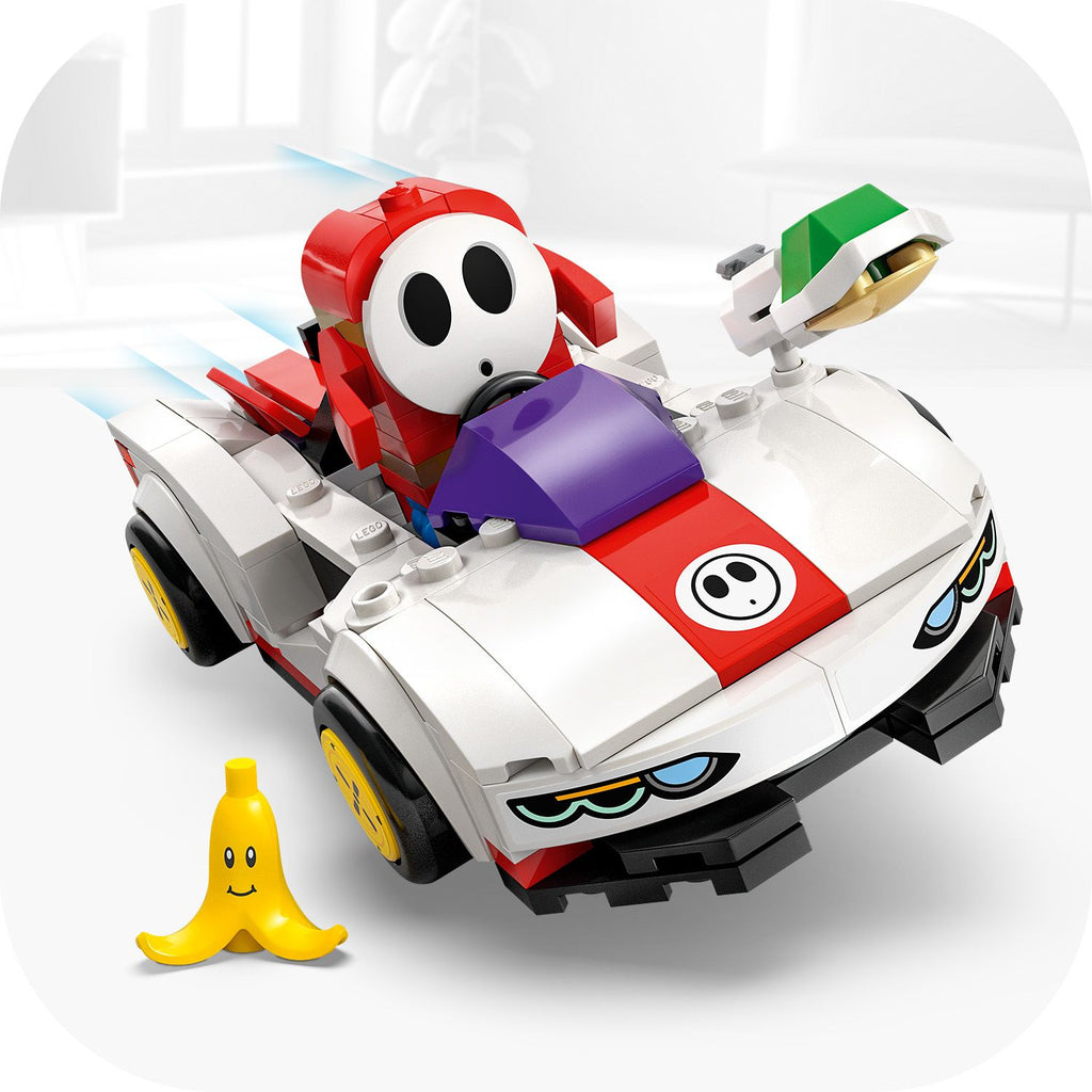 LEGO® Super Mario™: Mario Kart™ – Shy Guy & P-Wing | Bộ Đồ Chơi Lắp Ráp Xe Đua Mario Kart (72045) - Hình ảnh bổ sung 6