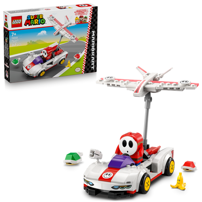 LEGO® Super Mario™: Mario Kart™ – Shy Guy & P-Wing | Bộ Đồ Chơi Lắp Ráp Xe Đua Mario Kart (72045) LEGO - ảnh 3 - Lego