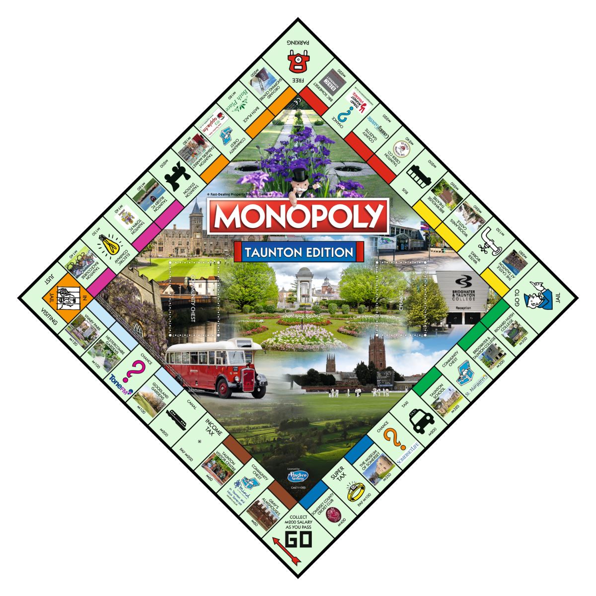 Taunton Monopoly Board Game - Board Game Kinh Điển - Winning Moves