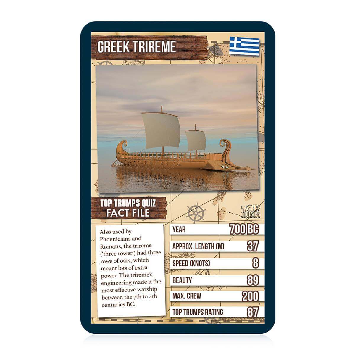 World Famous Ships Top Trumps Card Game - Trò chơi thẻ bài giáo dục - Winning Moves - Góc nhìn khác 3