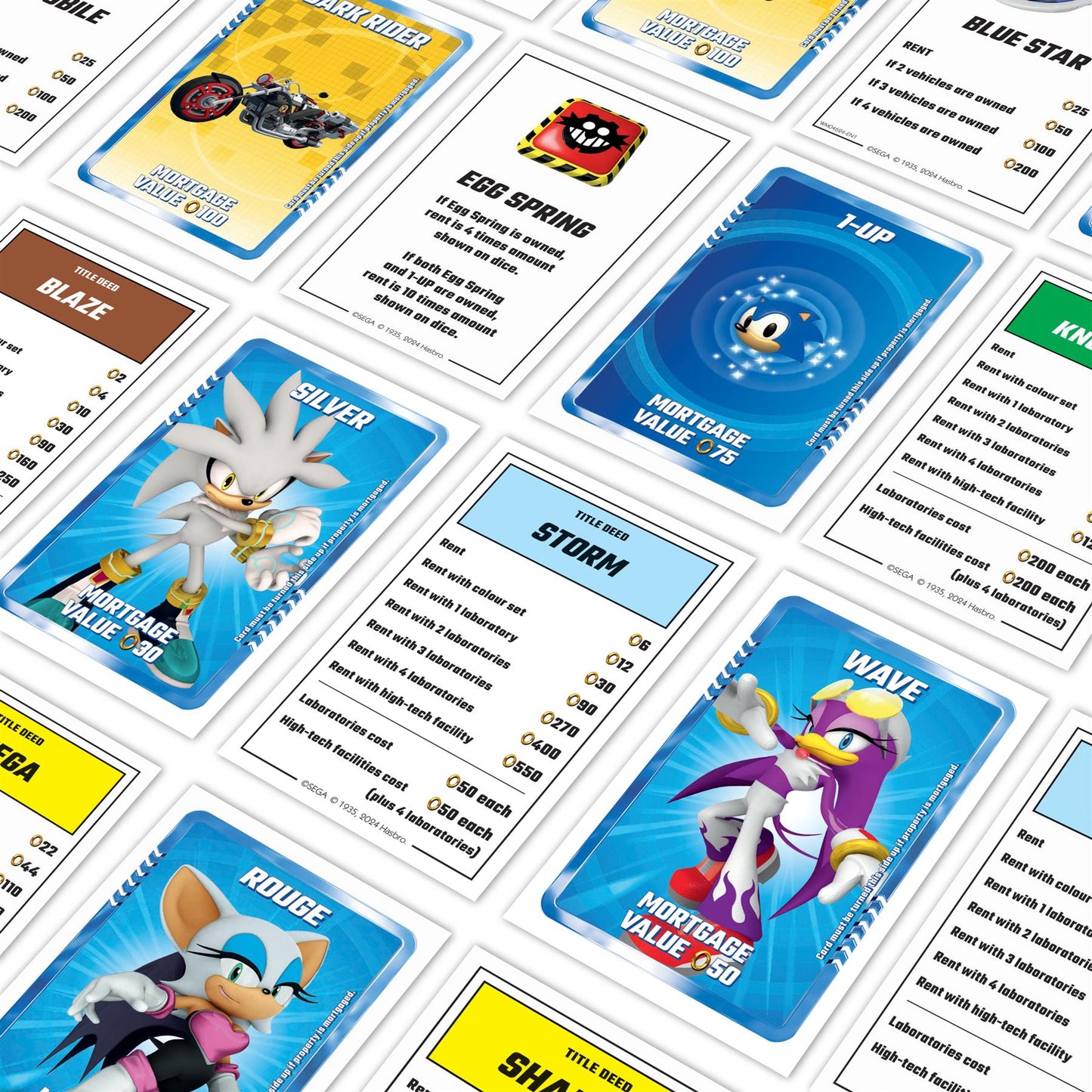 Sonic the Hedgehog Monopoly Board Game - Board Game Gia Đình - Winning Moves - Hình ảnh bổ sung 4