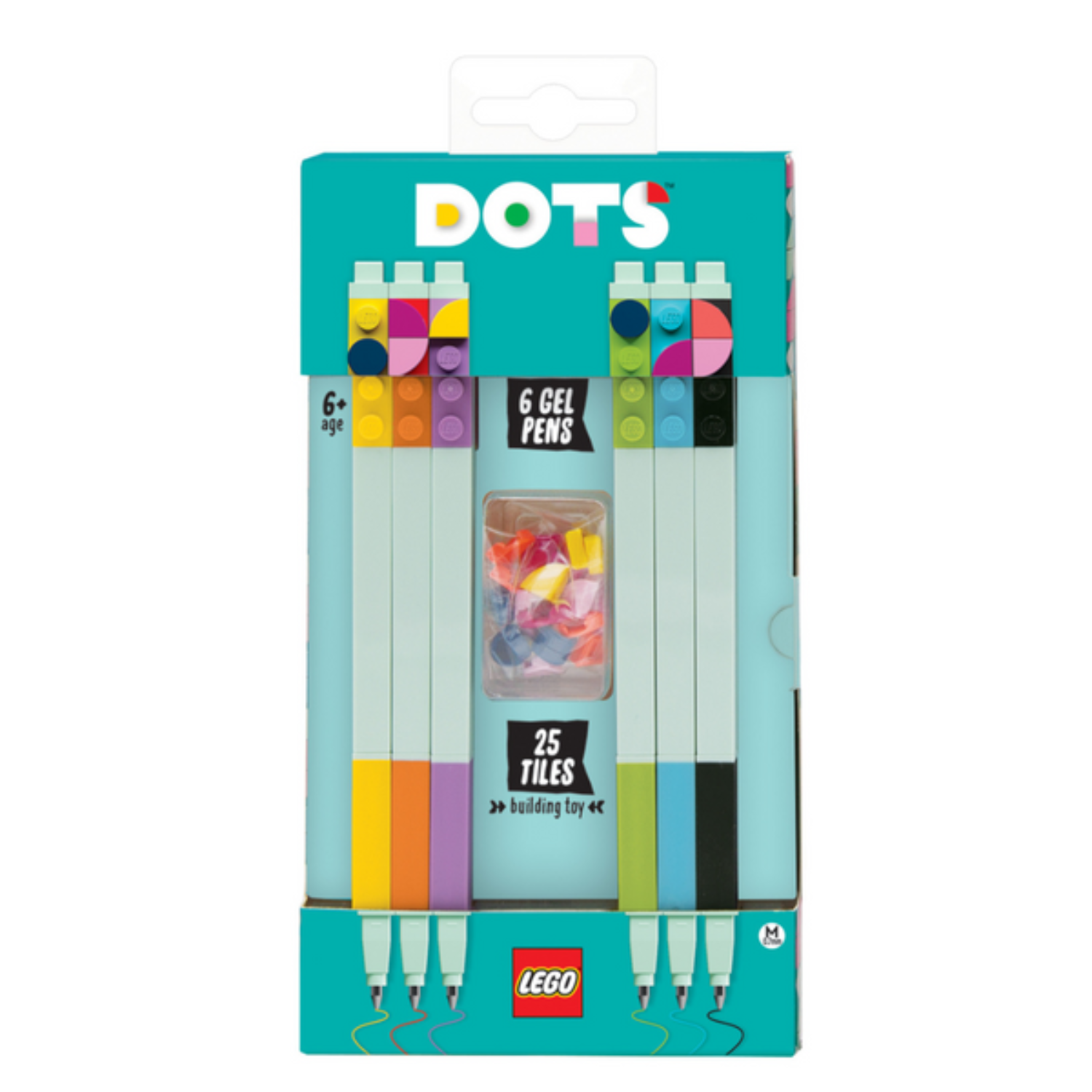 LEGO® DOTS™ Gel pens 6 pack - Bộ 6 Bút Gel Trang Trí Sáng Tạo - LEGO - Hình ảnh sản phẩm