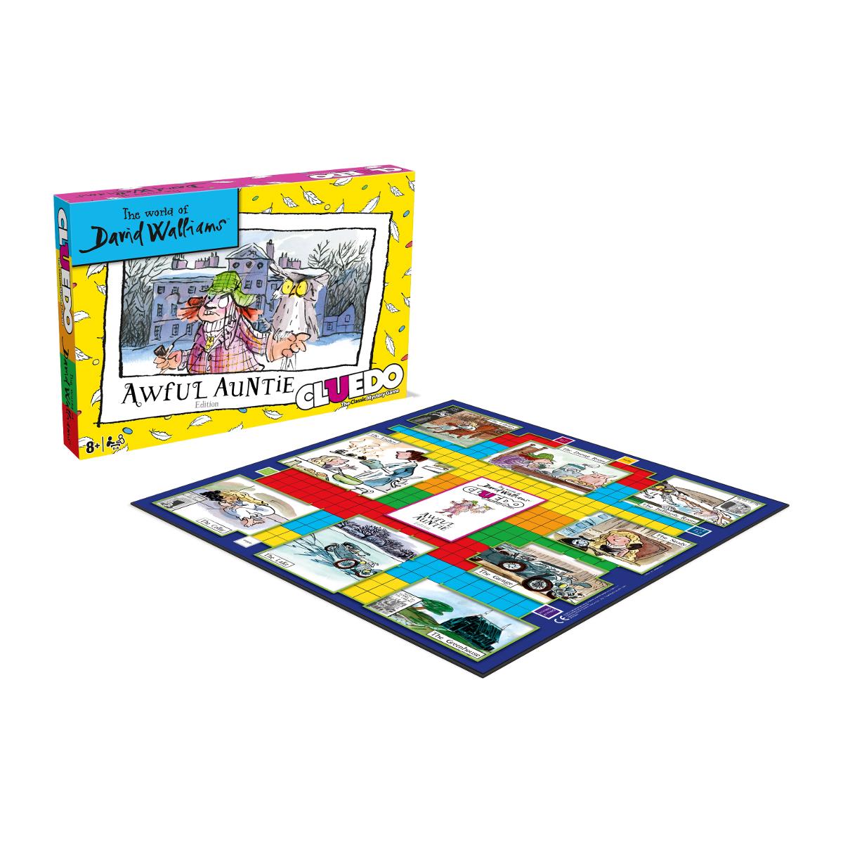David Walliams 'Awful Auntie' Cluedo Mystery Board Game - Trò chơi Giải đố Bí ẩn - Winning Moves - Hình ảnh chi tiết 2