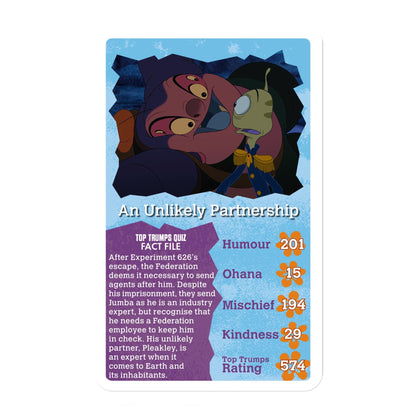 Lilo & Stitch Top Trumps Card Game - Trò Chơi Thẻ Bài Giải Trí Winning Moves - Hình ảnh bổ sung 4