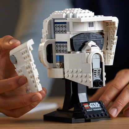 LEGO® Star Wars Scout Trooper™ Helmet - Mô Hình Lắp Ráp Mũ Bảo Hiểm Lính Trinh Sát - LEGO 75305 LEGO - ảnh 2 - LEGO