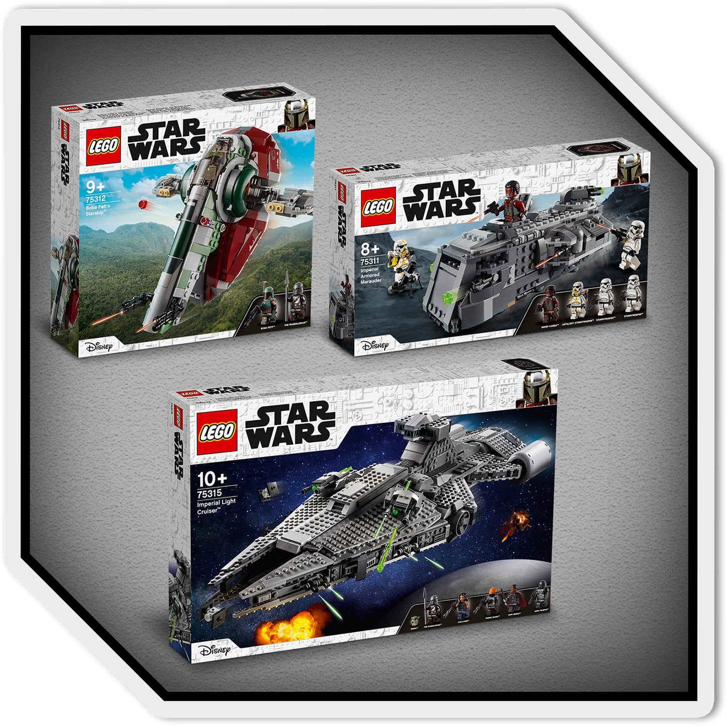 LEGO® Star Wars™ Boba Fett’s Starship™ - Mô hình Phi Thuyền 75312 - LEGO chính hãng LEGO - ảnh 2 - Đồ chơi lắp ráp