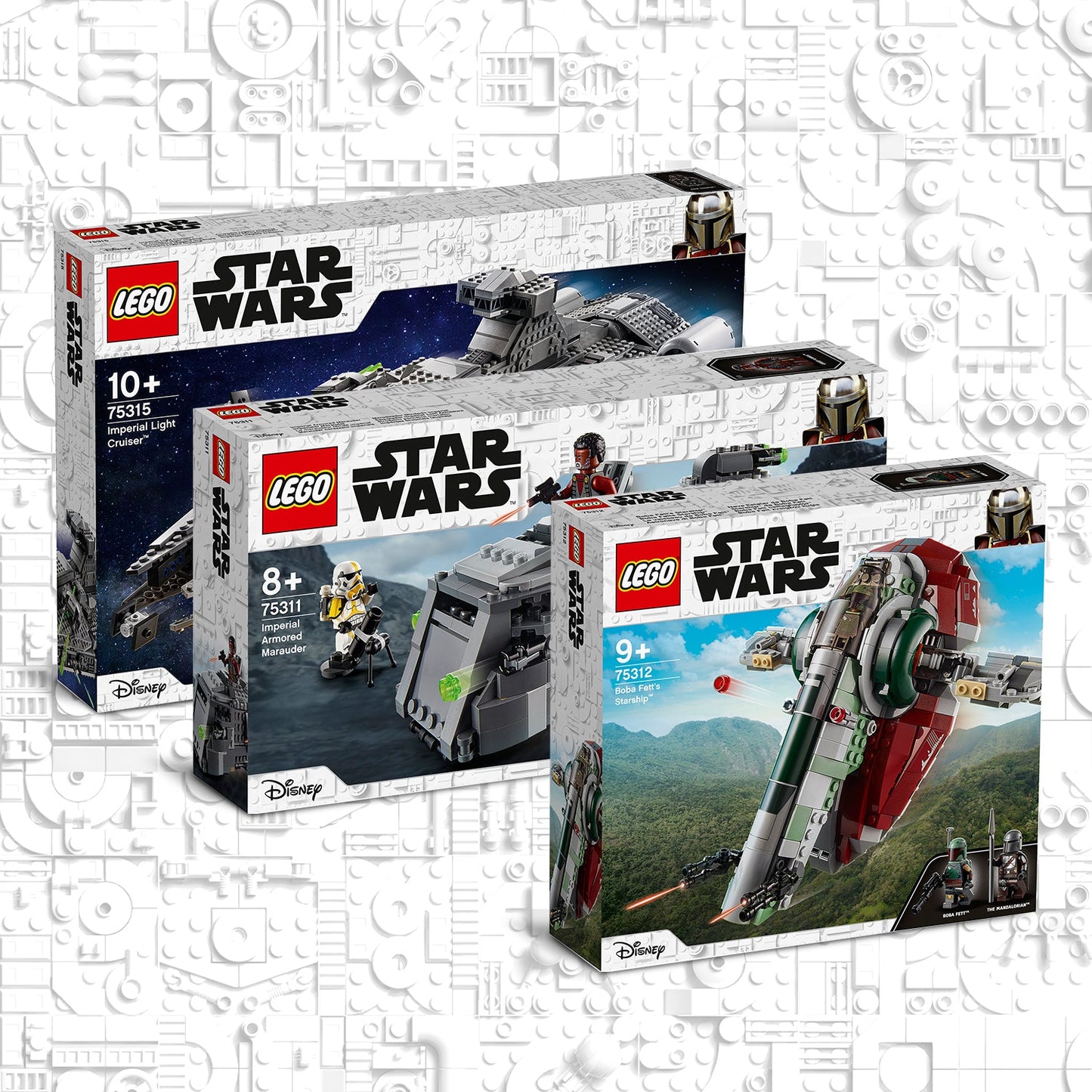 LEGO® Star Wars™ Boba Fett’s Starship™ - Mô hình Phi Thuyền 75312 - LEGO chính hãng LEGO - ảnh 3 - Đồ chơi lắp ráp