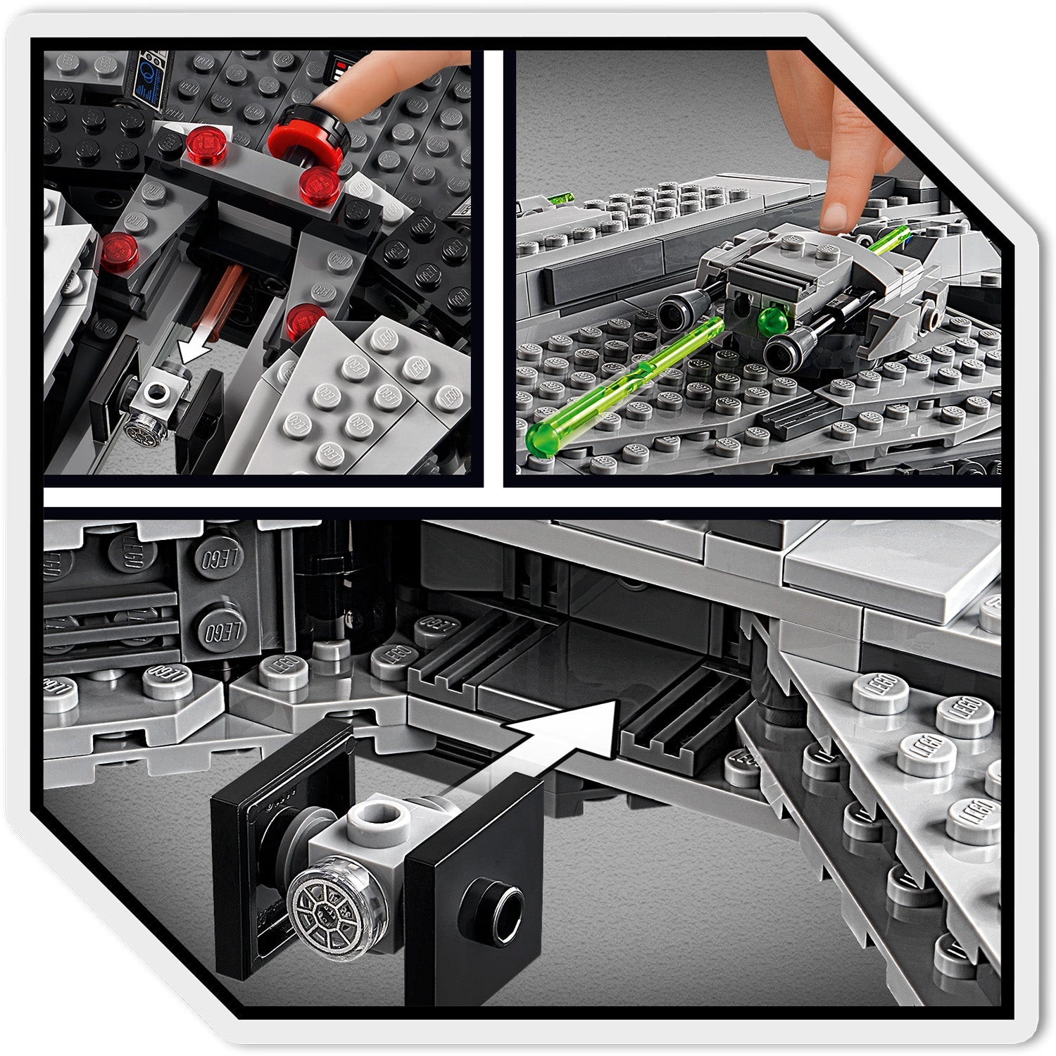 LEGO® Star Wars™ Imperial Light Cruiser - Mô Hình Tàu Chiến Tuần Dương Hạm LEGO 75315 - Hình ảnh bổ sung 7