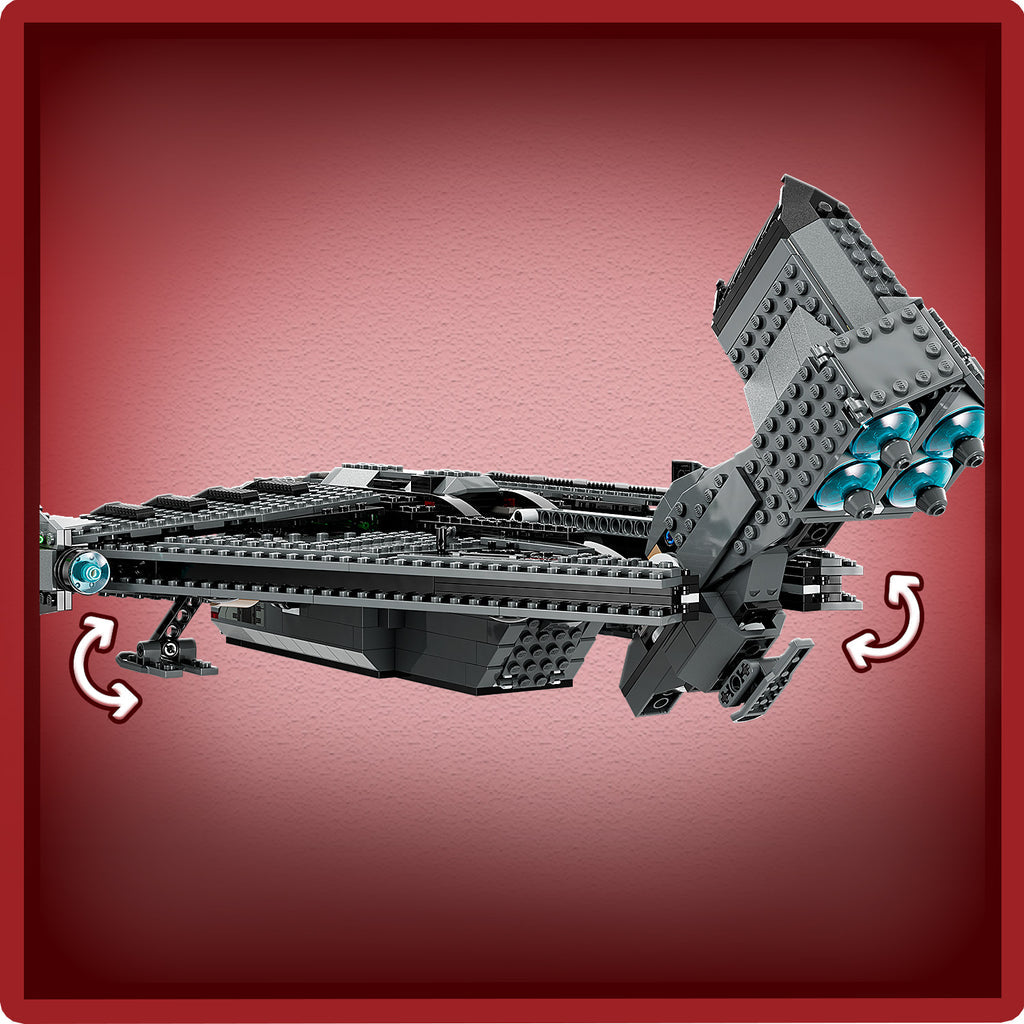LEGO® Star Wars™ The Justifier™ - Mô hình phi thuyền thợ săn tiền thưởng Cad Bane 75323 - Hình ảnh bổ sung 6
