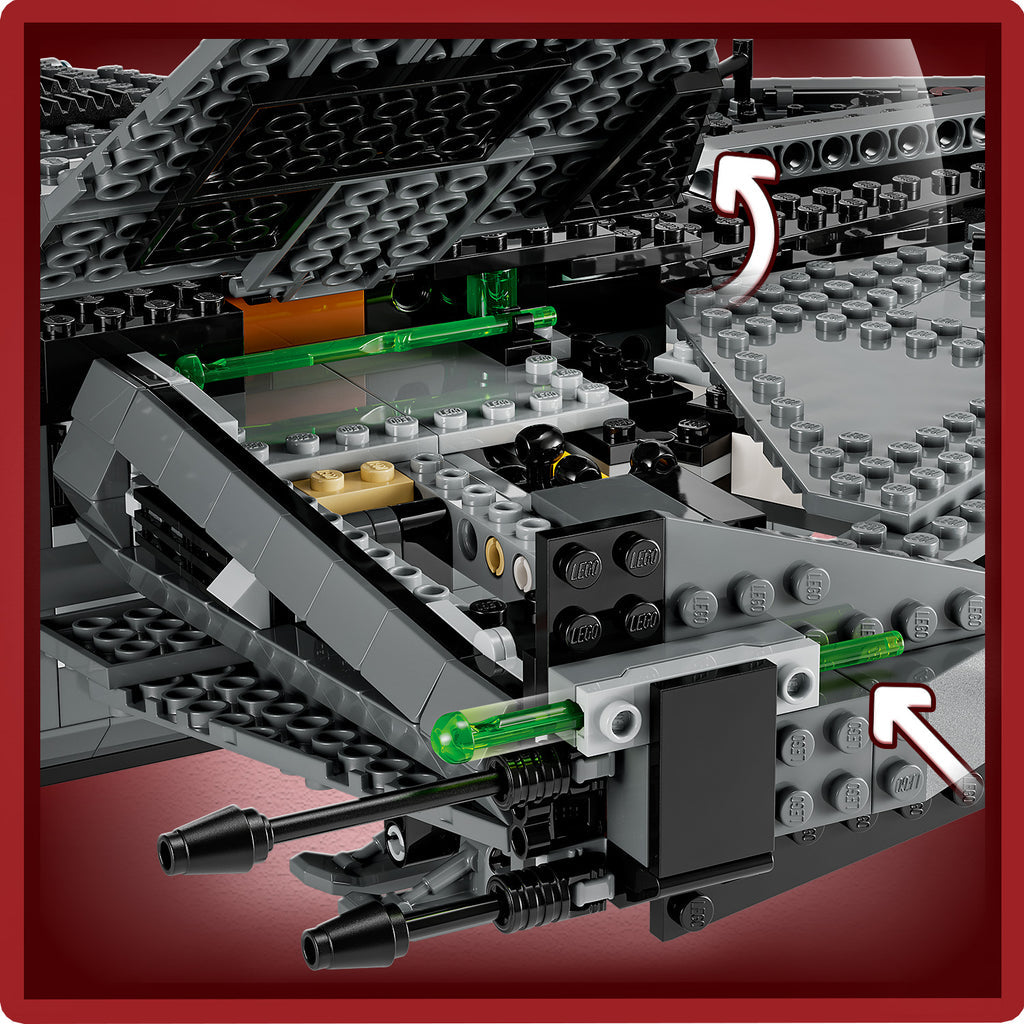 LEGO® Star Wars™ The Justifier™ - Mô hình phi thuyền thợ săn tiền thưởng Cad Bane 75323 - Hình ảnh bổ sung 7