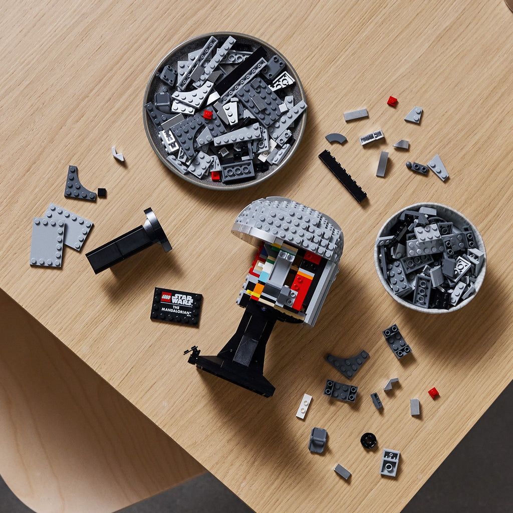LEGO® Star Wars™ The Mandalorian™ Helmet - Mô Hình Mũ Bảo Hiểm Mandalorian - LEGO 75328 LEGO - ảnh 1 - LEGO Sets