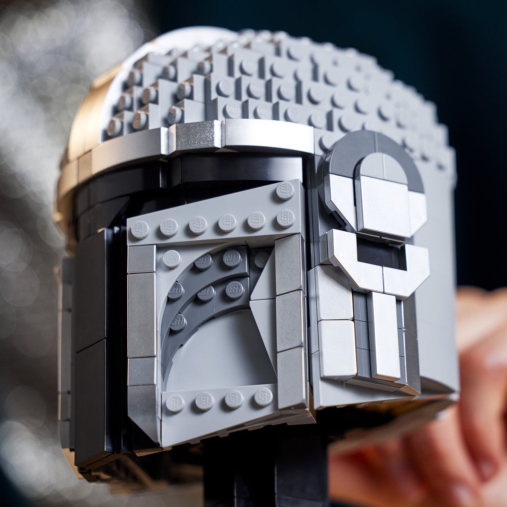 LEGO® Star Wars™ The Mandalorian™ Helmet - Mô Hình Mũ Bảo Hiểm Mandalorian - LEGO 75328 LEGO - ảnh 2 - LEGO Sets