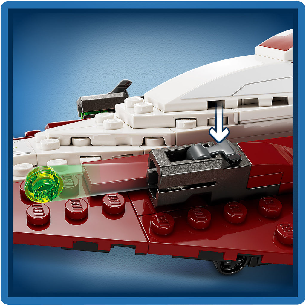 LEGO® Star Wars™ Obi-Wan Kenobi’s Jedi Starfighter™ - Mô hình lắp ráp Chiến hạm Jedi - LEGO 75333 - Hình ảnh bổ sung 6