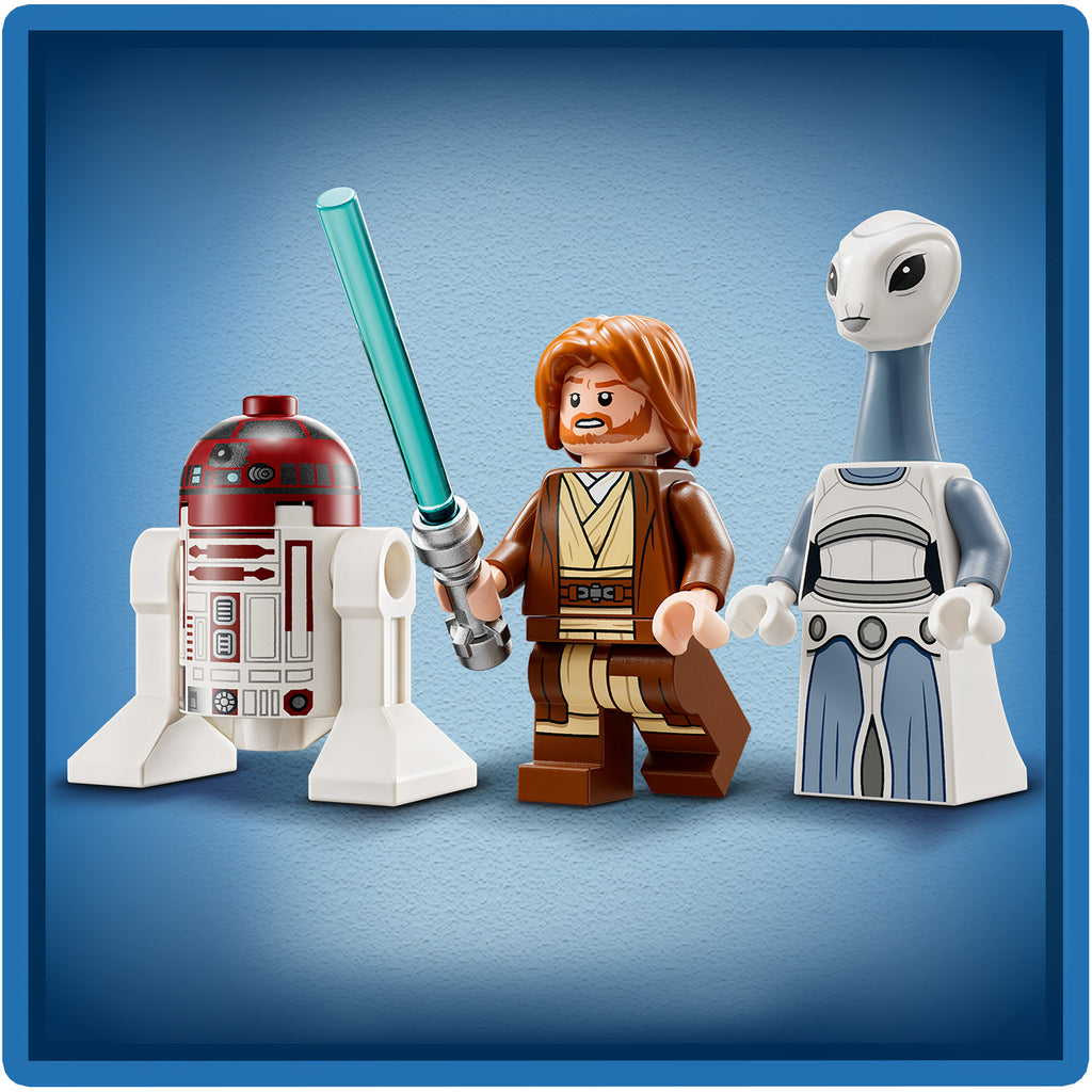 LEGO® Star Wars™ Obi-Wan Kenobi’s Jedi Starfighter™ - Mô hình lắp ráp Chiến hạm Jedi - LEGO 75333 - Hình ảnh bổ sung 7