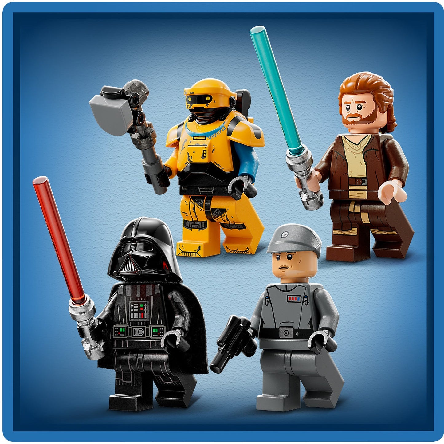LEGO® Star Wars™ Obi-Wan Kenobi™ vs. Darth Vader™ - Bộ Lắp Ráp Trận Chiến Kinh Điển - LEGO 75334 LEGO - ảnh 1 - LEGO Sets