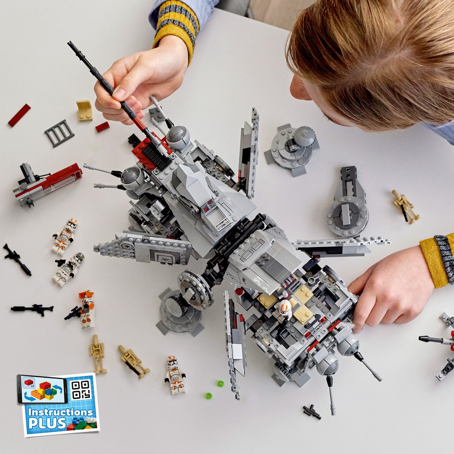 LEGO® Star Wars™ AT-TE™ Walker - Mô hình lắp ráp Chiến xa bọc thép - LEGO 75337 LEGO - ảnh 2 - Lego Construction Sets