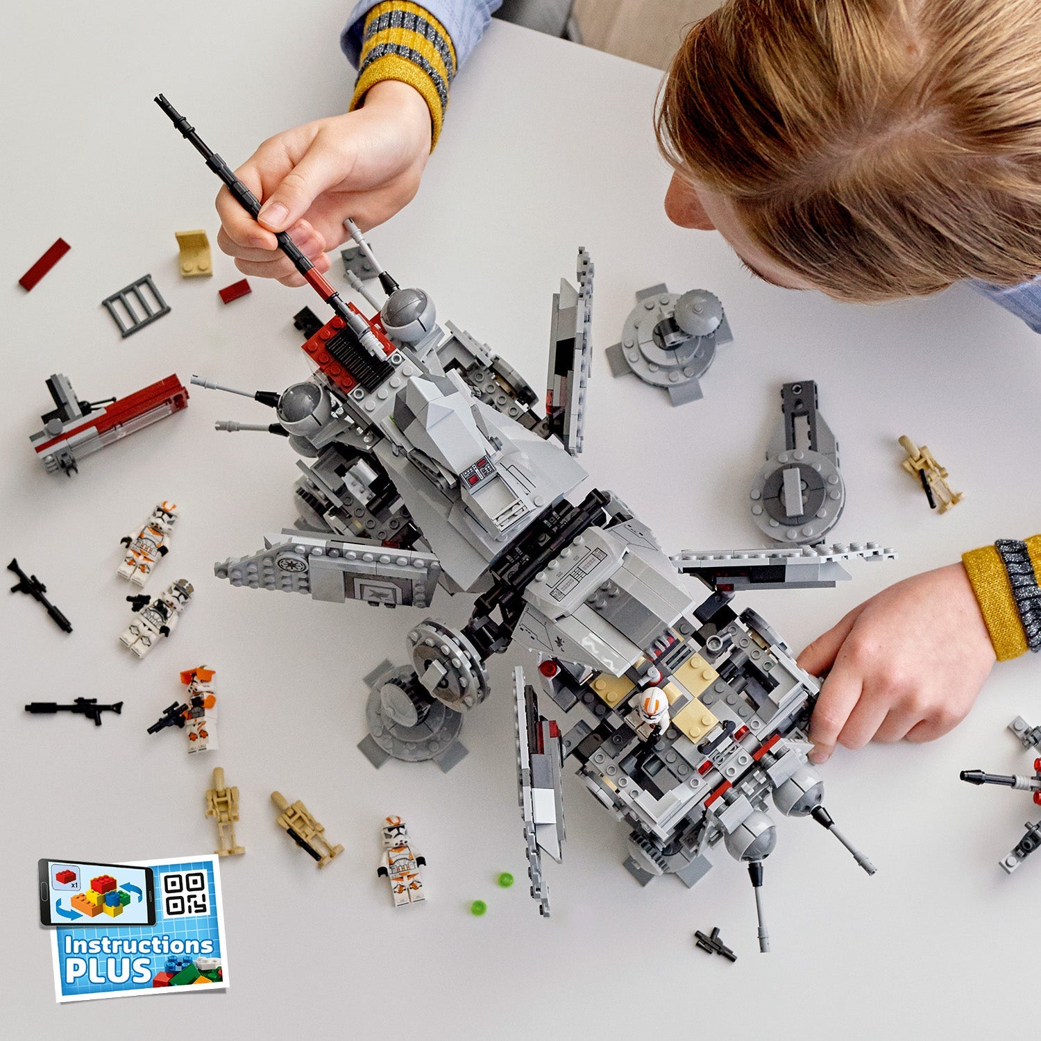 LEGO® Star Wars™ AT-TE™ Walker - Mô hình lắp ráp Chiến xa bọc thép - LEGO 75337 LEGO - ảnh 2 - Lego Construction Sets