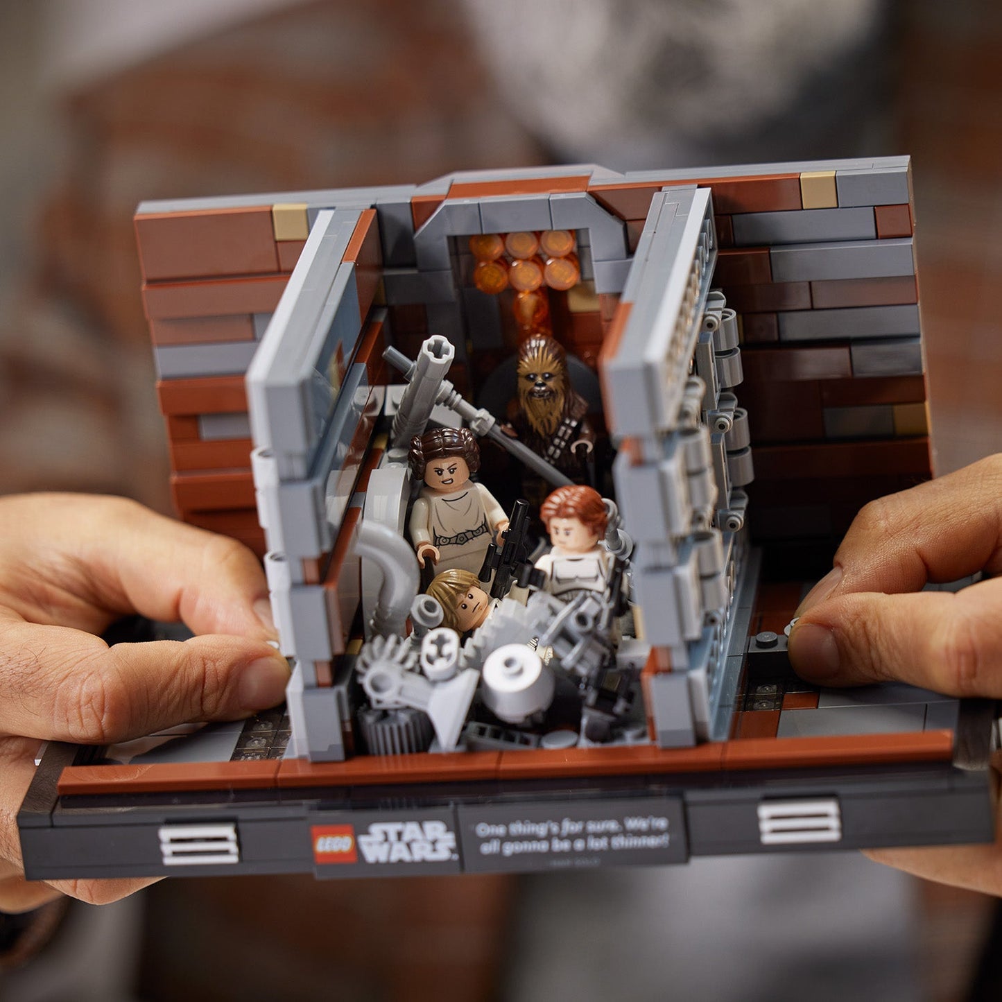 LEGO® Star Wars™ Death Star™ Trash Compactor Diorama - Bộ Mô Hình Trưng Bày Diorama 18+ LEGO 75339 - Hình ảnh bổ sung 6