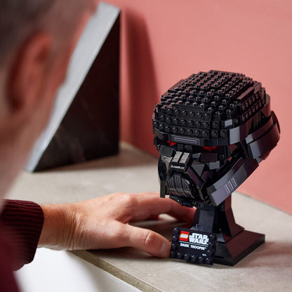 LEGO® Star Wars Dark Trooper™ Helmet - Mô Hình Lắp Ráp Mũ Bảo Hiểm LEGO 75343