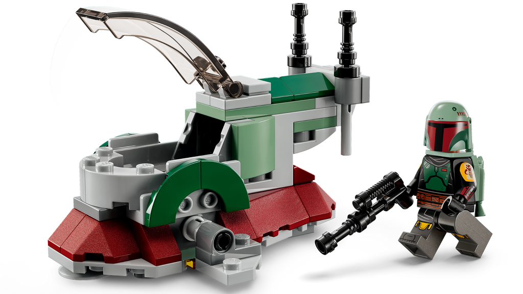 LEGO® Star Wars™ Boba Fett's Starship™ Microfighter - Đồ Chơi Lắp Ráp Phi Thuyền Siêu Nhỏ - LEGO 75344 - Hình ảnh chi tiết 2