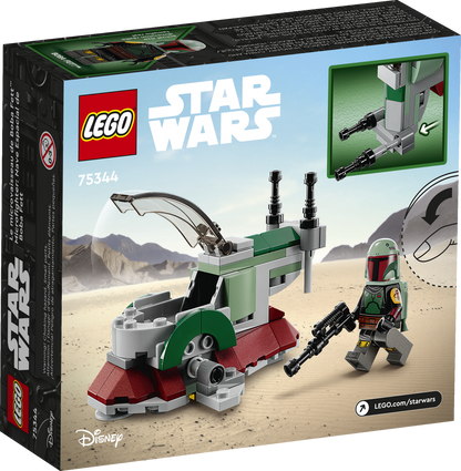 LEGO® Star Wars™ Boba Fett's Starship™ Microfighter - Đồ Chơi Lắp Ráp Phi Thuyền Siêu Nhỏ - LEGO 75344 - Góc nhìn khác 3
