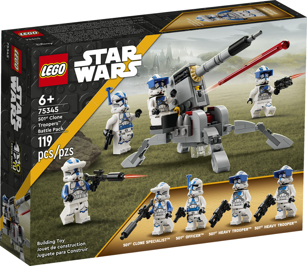 LEGO® Star Wars™ 501st Clone Troopers Battle Pack Đồ Chơi Lắp Ráp LEGO 75345 - Hình ảnh sản phẩm