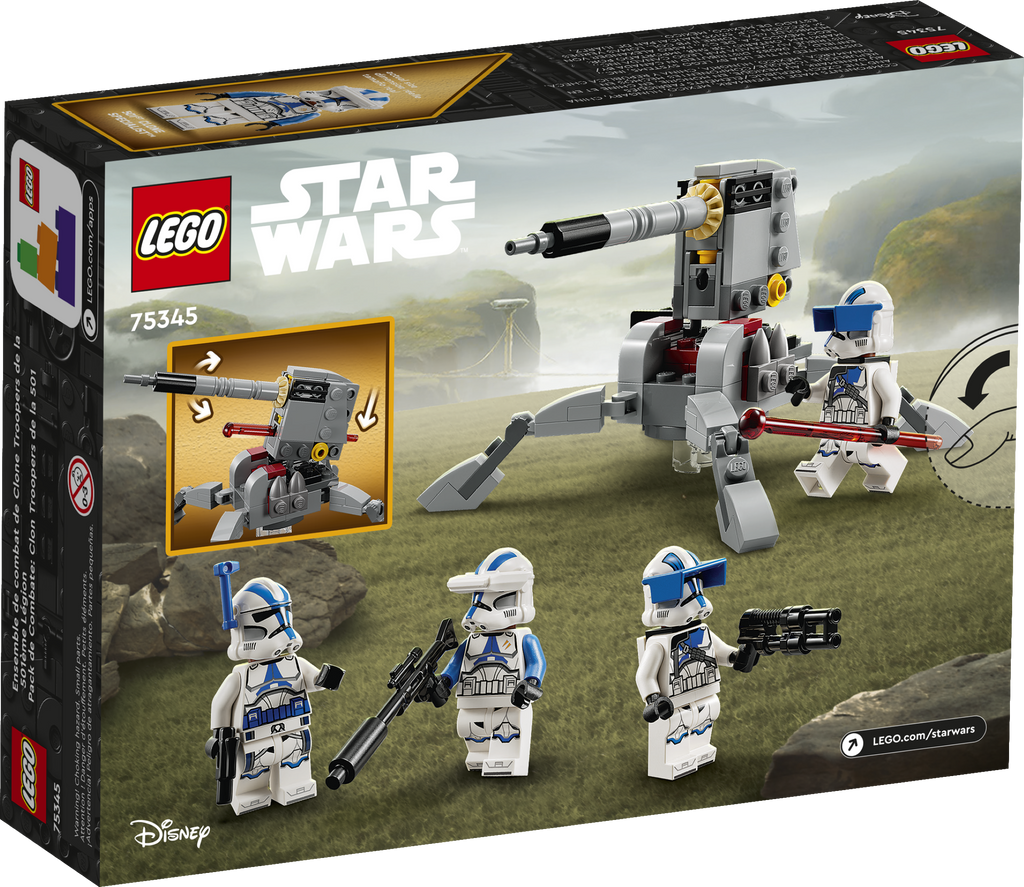 LEGO® Star Wars™ 501st Clone Troopers Battle Pack Đồ Chơi Lắp Ráp LEGO 75345 - Hình ảnh bổ sung 4