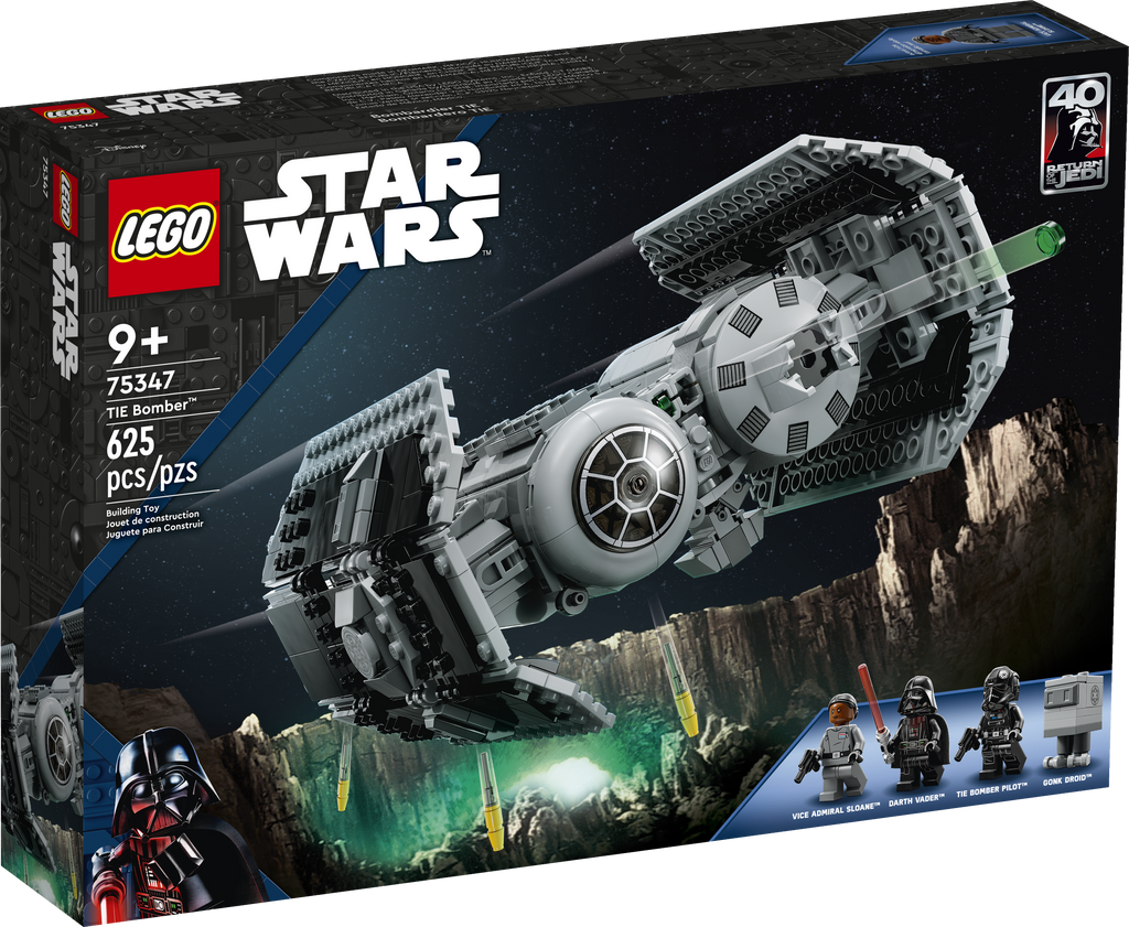 LEGO® Star Wars™ TIE Bomber™ - Mô hình lắp ráp phi thuyền Đế chế - LEGO 75347 - Hình ảnh sản phẩm