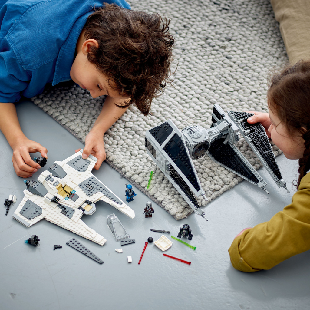 LEGO® Star Wars™ Mandalorian Fang Fighter vs. TIE Interceptor™ Đồ Chơi Lắp Ráp LEGO 75348 - Hình ảnh bổ sung 5
