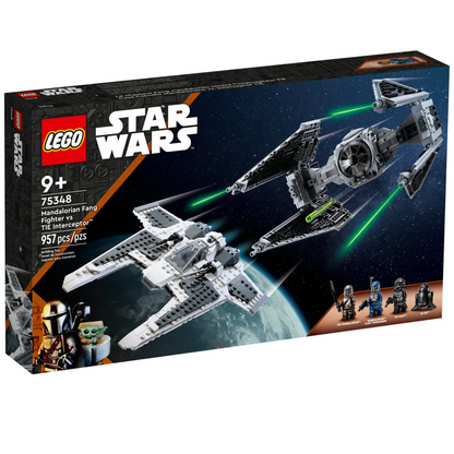 LEGO® Star Wars™ Mandalorian Fang Fighter vs. TIE Interceptor™ Đồ Chơi Lắp Ráp LEGO 75348 - Hình ảnh sản phẩm