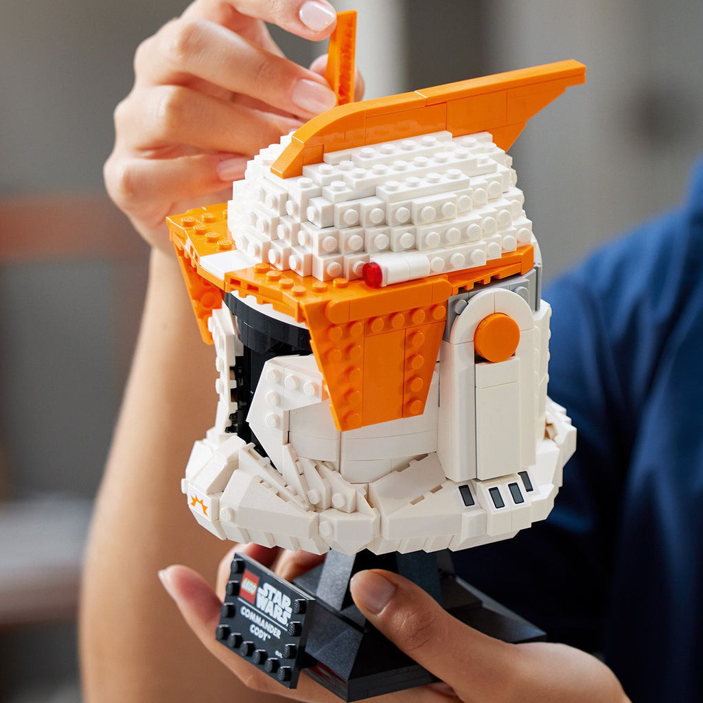 LEGO® Star Wars™ Clone Commander Cody™ Helmet - Mô hình Lắp ráp Mũ Bảo hiểm (75350) LEGO - ảnh 4 - LEGO Set