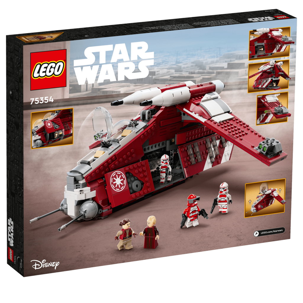 LEGO® Star Wars™ Coruscant Guard Gunship™ - Đồ Chơi Lắp Ráp Phi Thuyền Chiến Đấu LEGO 75354 - Hình ảnh bổ sung 9