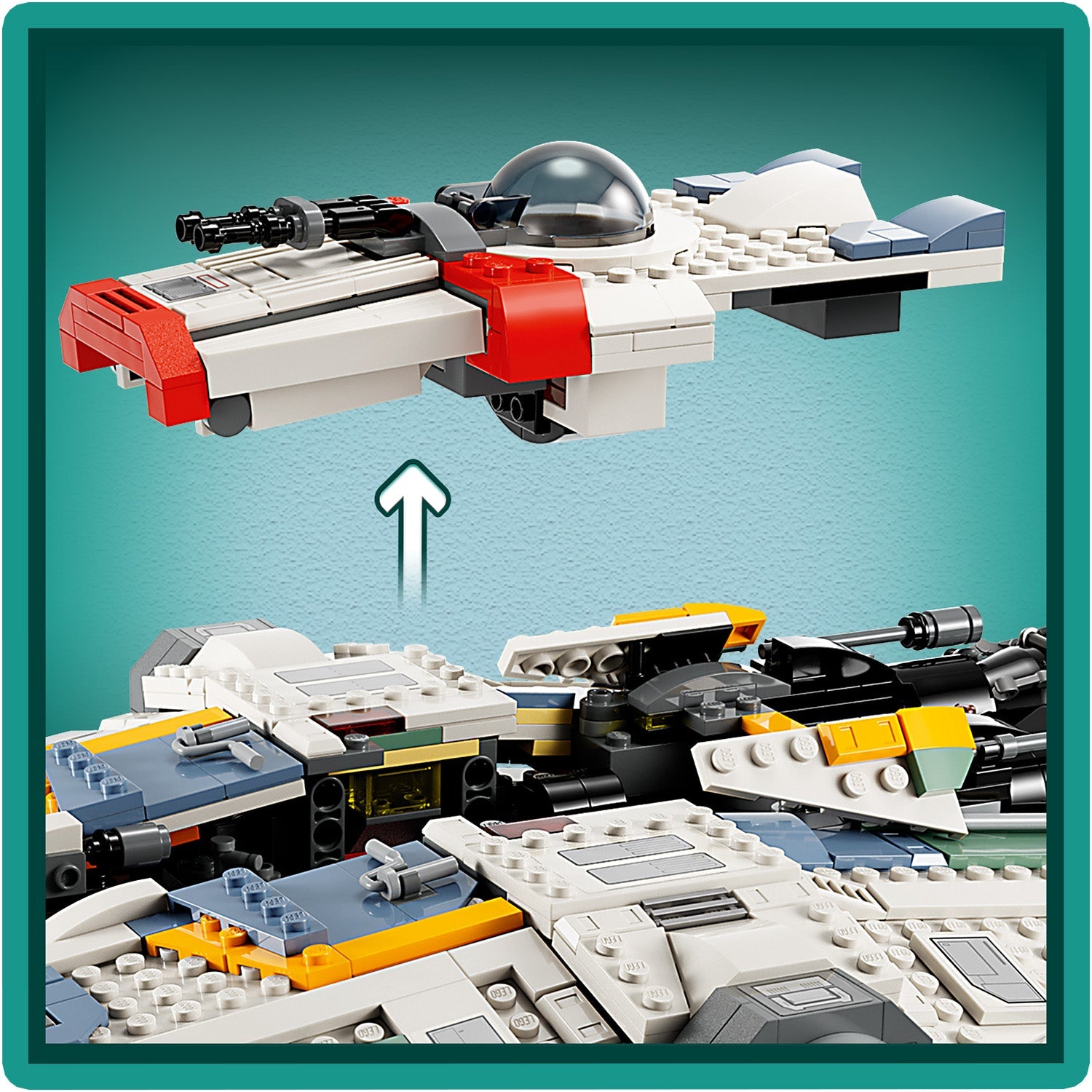 LEGO® Star Wars™ Ghost & Phantom II - Bộ Lắp Ráp Tàu Vũ Trụ Ahsoka 75357 - LEGO LEGO - ảnh 1 - LEGO Star Wars