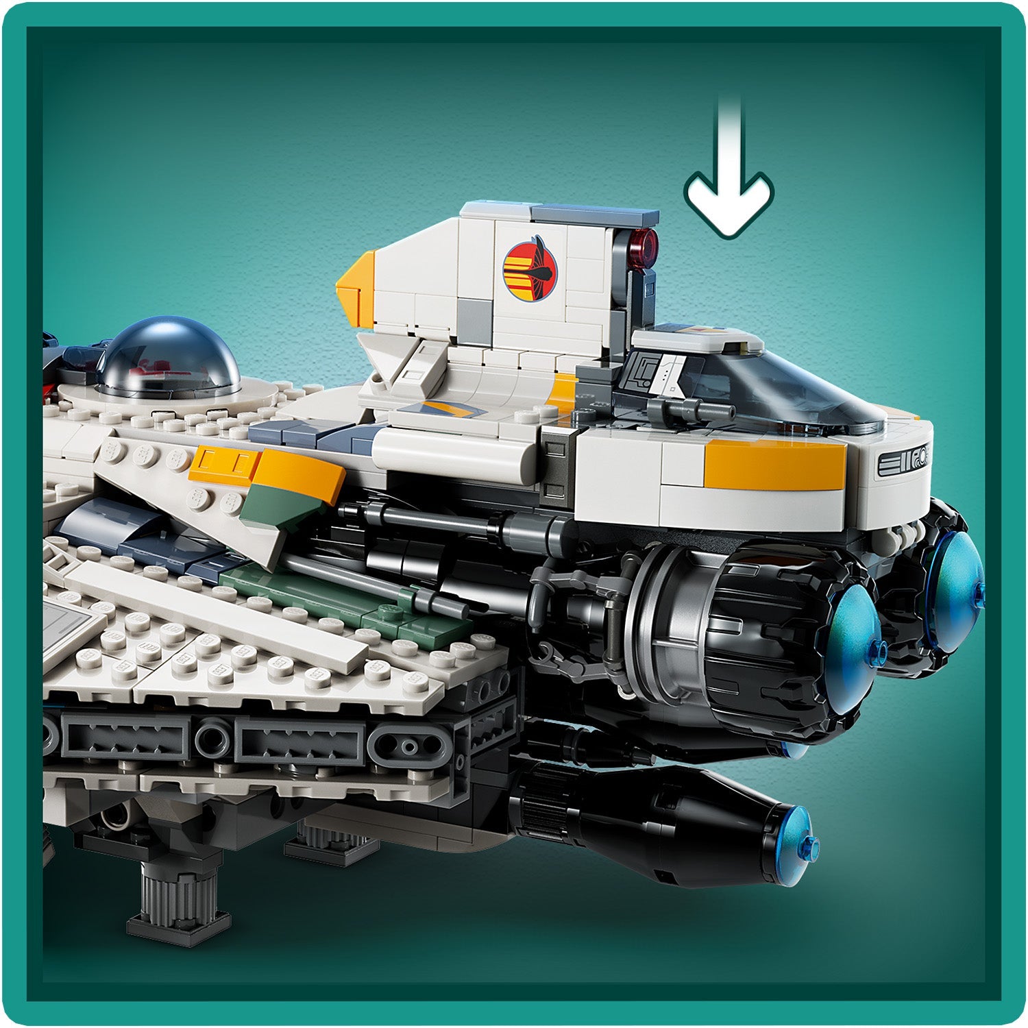 LEGO® Star Wars™ Ghost & Phantom II - Bộ Lắp Ráp Tàu Vũ Trụ Ahsoka 75357 - LEGO LEGO - ảnh 3 - LEGO Star Wars