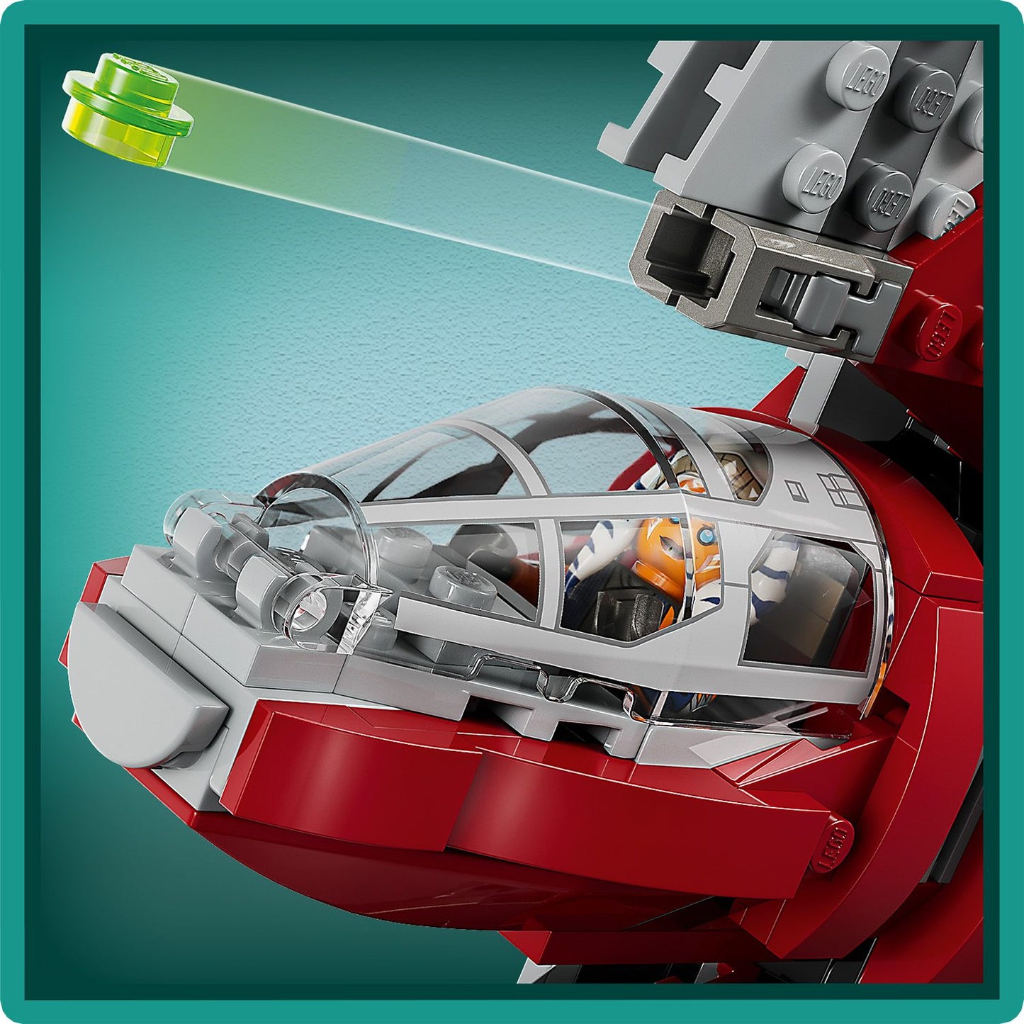 LEGO® Star Wars™ Ahsoka Tano's T-6 Jedi Shuttle - Đồ chơi lắp ráp Phi thuyền Jedi - LEGO 75362 - Hình ảnh bổ sung 6