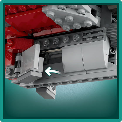LEGO® Star Wars™ Ahsoka Tano's T-6 Jedi Shuttle - Đồ chơi lắp ráp Phi thuyền Jedi - LEGO 75362 - Hình ảnh bổ sung 7
