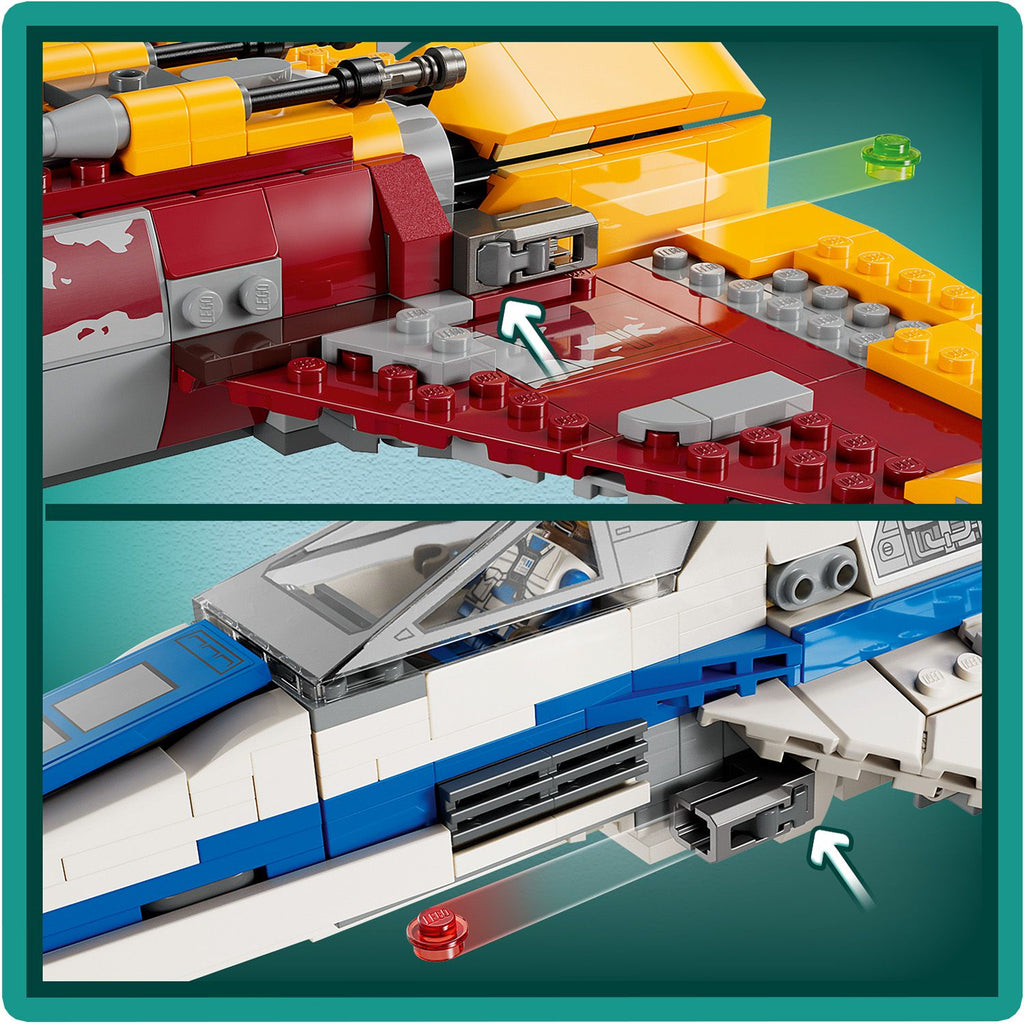 LEGO® Star Wars™ New Republic E-Wing™ vs. Shin Hati’s Starfighter™ Bộ Lắp Ráp Phi Thuyền LEGO 75364 - Hình ảnh bổ sung 7