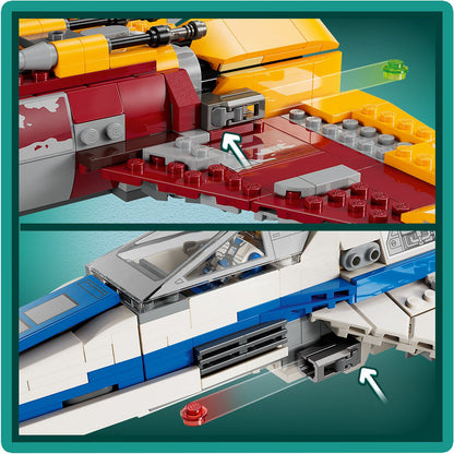 LEGO® Star Wars™ New Republic E-Wing™ vs. Shin Hati’s Starfighter™ Bộ Lắp Ráp Phi Thuyền LEGO 75364 - Hình ảnh bổ sung 7
